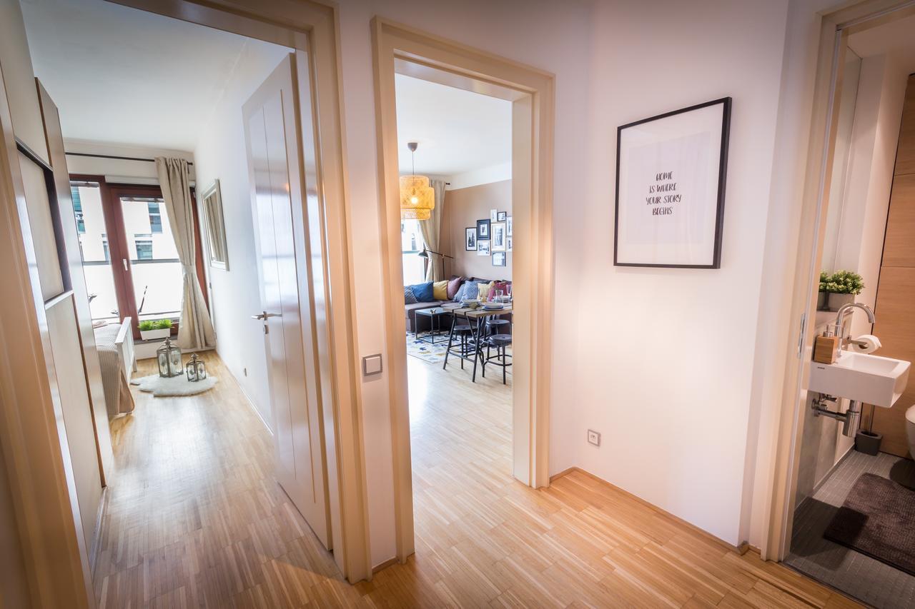 Luxury Apartment River Diamond Residence Prag Exterior foto