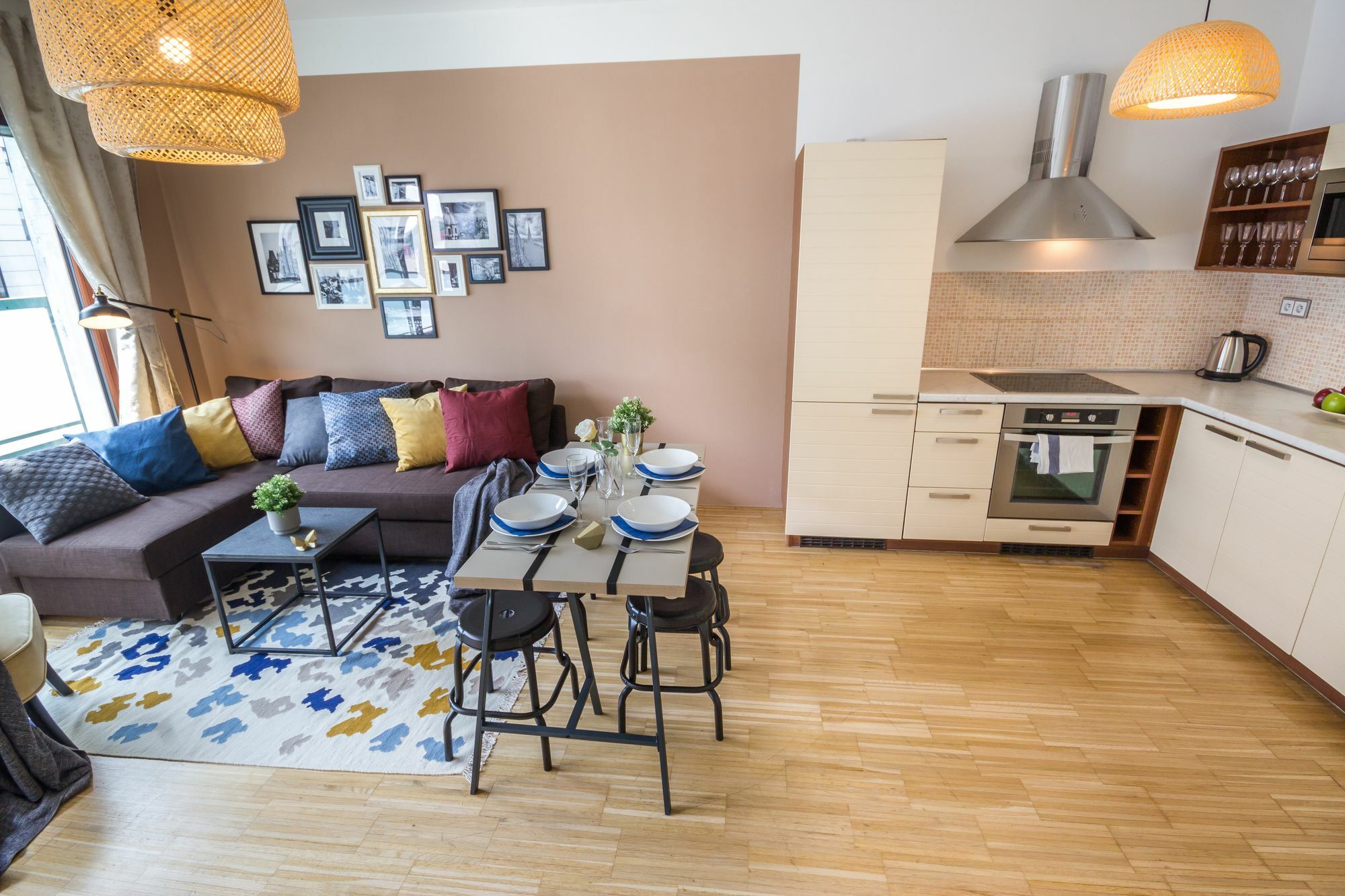 Luxury Apartment River Diamond Residence Prag Exterior foto