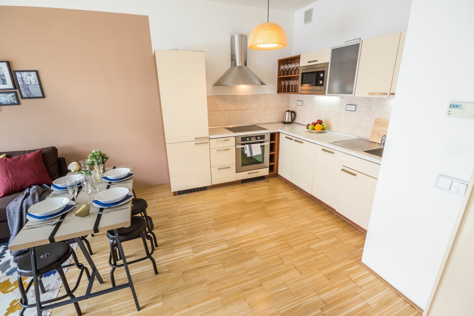 Luxury Apartment River Diamond Residence Prag Exterior foto